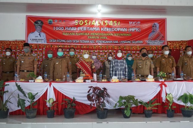 Sosialisasi 1000 Hari Pertama Kehidupan (HPK)  Oleh Hj.Winarni Nanang Ermanto