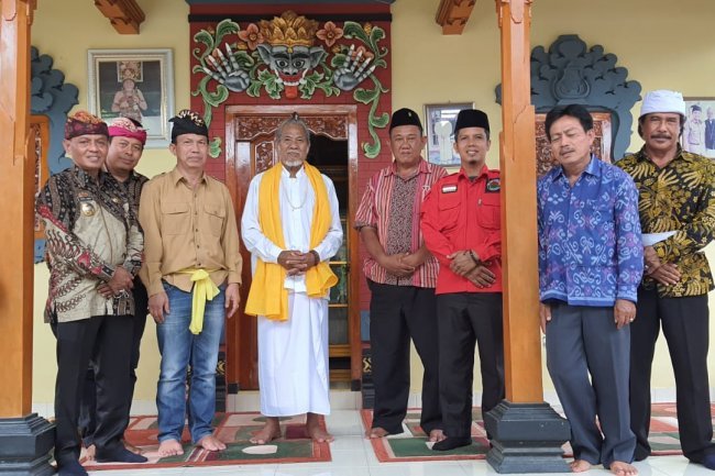 DPC PDI Perjuangan Lamsel Silaturahmi dengan Umat Hindu Lampung Selatan