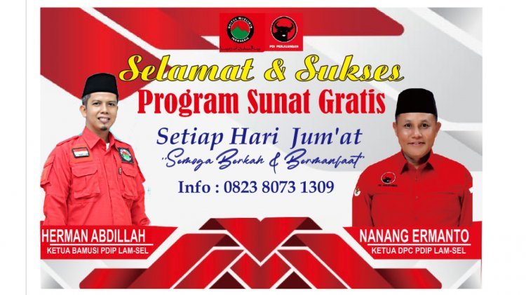 BAMUSI DPC PDI PERJUANGAN LAMPUNG SELATAN  PEDULI 