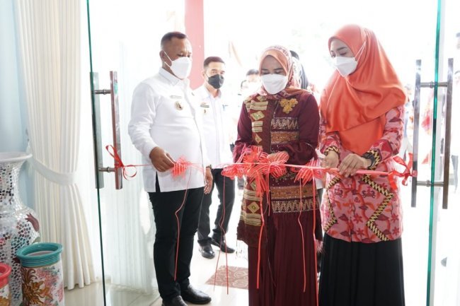 Peresmian sentral promosi Lampung Selatan