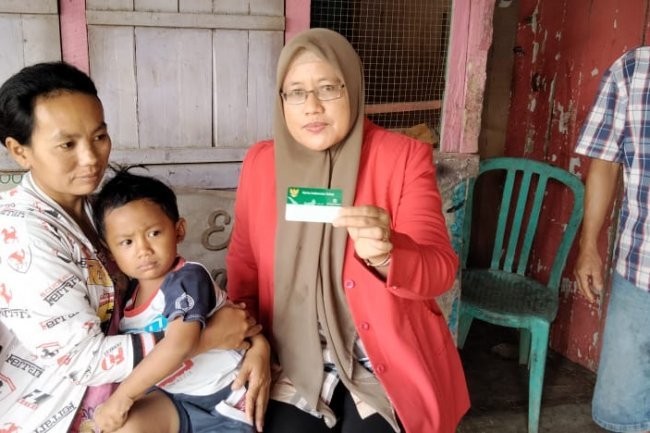 Kader PDI Perjuangan Kecamatan Natar Fasilitasi Pengobatan Gratis untuk Adik Abidzar