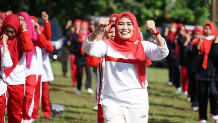 Germas dan Bhakti Sosial di desa Padan Kecamatan Penengahan 