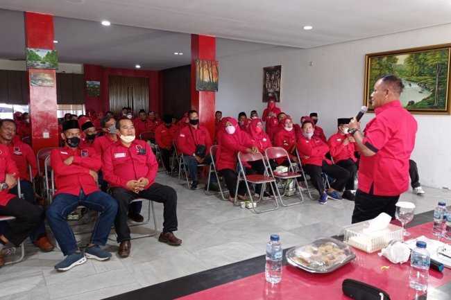 Laksanakan Instruksi Partai, DPC PDI Perjuangan Lampung Selatan Gelar Rapat Koordinasi (Rakor)