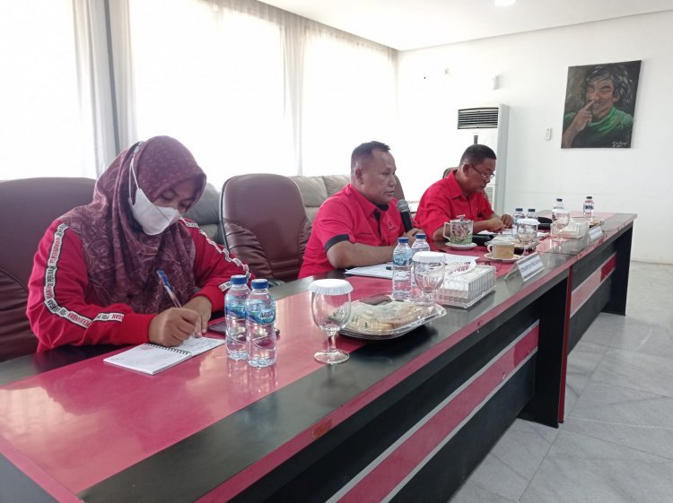 Laksanakan Instruksi Partai, DPC PDI Perjuangan Lampung Selatan Gelar Rapat Koordinasi (Rakor)