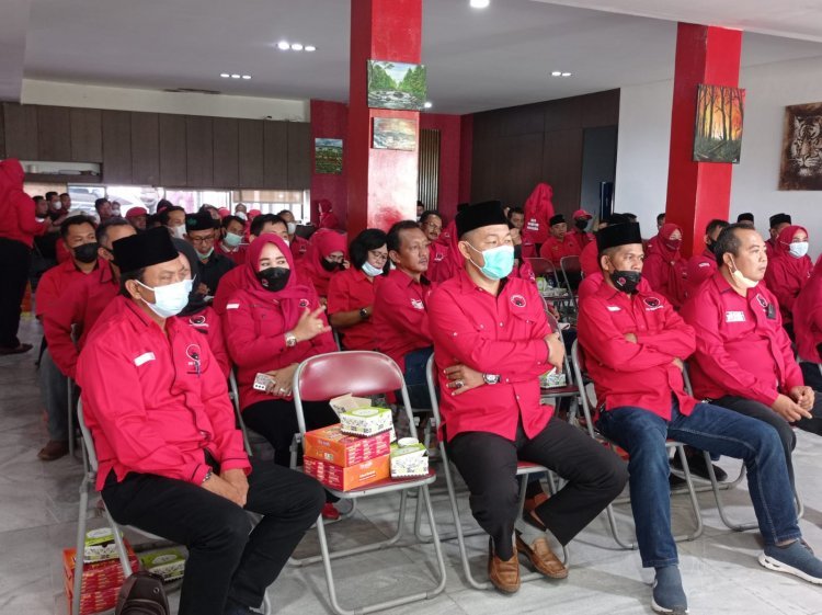 Laksanakan Instruksi Partai, DPC PDI Perjuangan Lampung Selatan Gelar Rapat Koordinasi (Rakor)