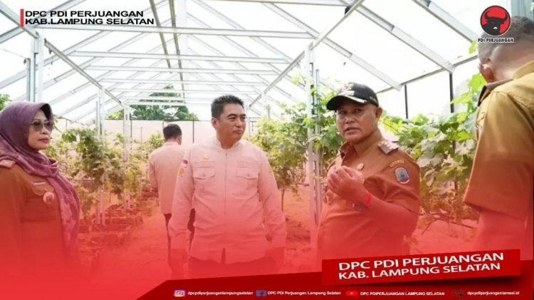 Bupati Lampung Selatan H. Nanang Ermanto terus menggelorakan program pertanian modern untuk mendukung kawasan agropolitan bagi para kelompok petani milenial.