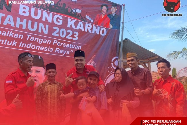 Dalam Rangka Bulan Bung Karno, BBHAR DPC PDI Perjuangan Lampung Selatan Kembali Gelar Sunat Gratis Kepada Masyarakat