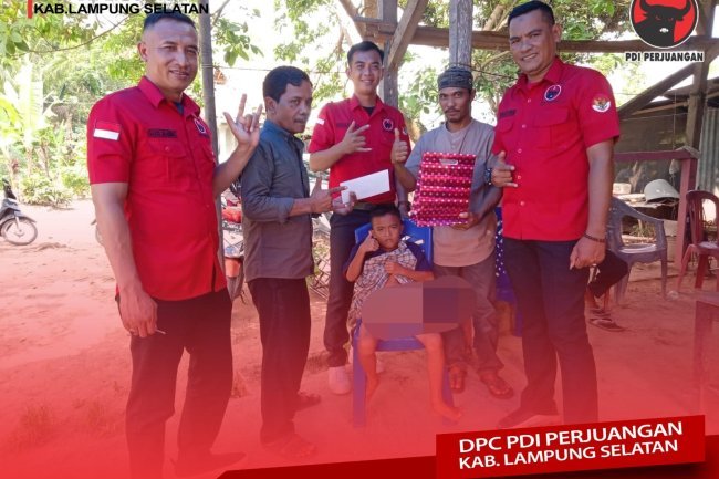 Terus bergerak layani rakyat, BBHAR DPC PDI Perjuangan Kabupaten Lampung Selatan Kembali Gelar Khitan Gratis