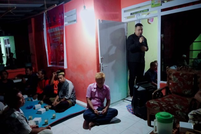 Kampanyekan Ganjar, Merik Havit Turun Langsung ke Rumah-rumah Warga