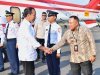 Bupati Nanang Ermanto Lepas Keberangkatan Presiden RI Joko Widodo ke Jakarta