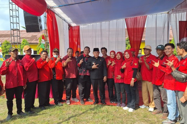 Laksanakan Perintah Partai, DPC PDI Perjuanagan Lampung Selatan Laksanakan Konsolidasi di Tingkat Kecamatan