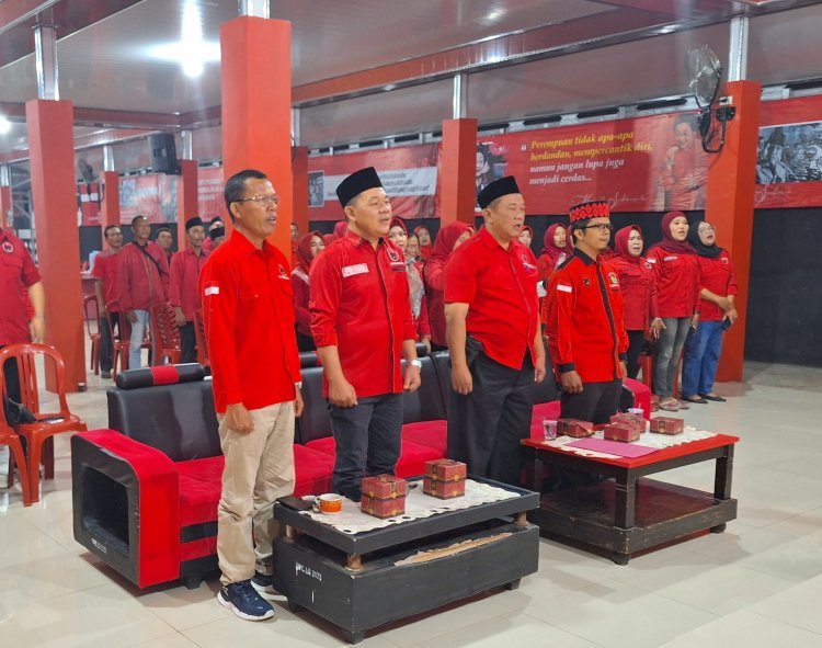 Peringati Kudatuli 2024, DPC PDI Perjuangan Lampung Selatan Gelar Renungan dan  Do'a Bersama