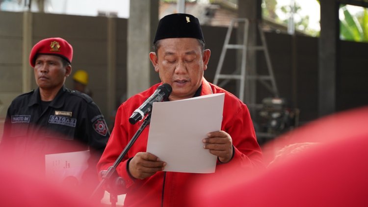 DPC PDI Perjuangan Lampung Selatan Gelar Upacara HUT RI Ke 79 Tahun
