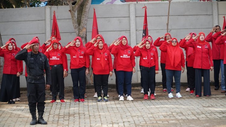 DPC PDI Perjuangan Lampung Selatan Gelar Upacara HUT RI Ke 79 Tahun