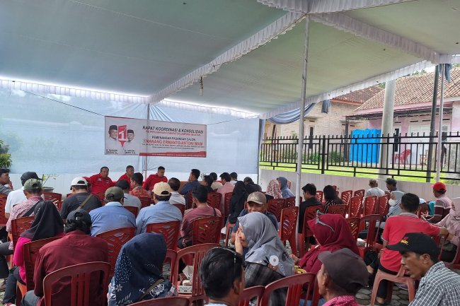 Bangkitkan Semangat Kader, DPC PDI Perjuangan Lampung Selatan Lakukan Rapat Koordinasi Dan Konsolidasi Internal