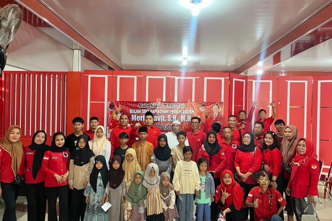 Instruksi Nanang Ermanto, Merik Havit Bagi Takjil dan Santunan Untuk Anak Yatim