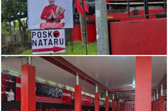 DPC PDI Perjuangan Lampung Selatan Membuka Posko Nataru 2026