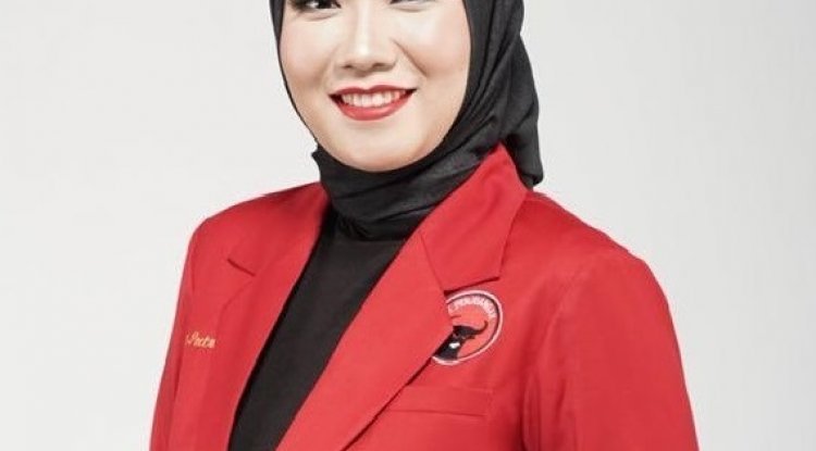 Lesty Putri Utami S.H.,M.Kn di Tetapkan Sebagai Ketua DPC PDI Perjuangan Lampung Selatan