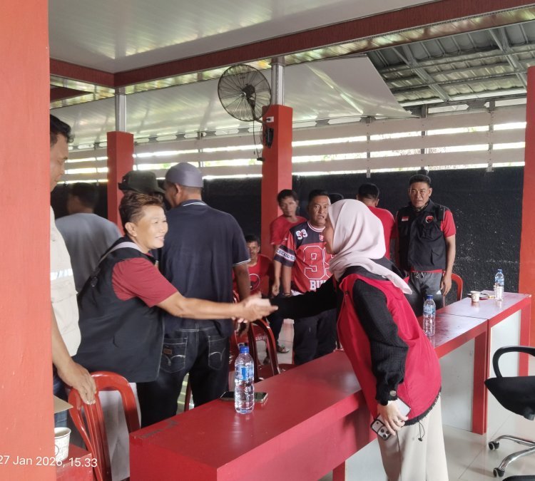 DPC PDI-P Lampung Selatan Kembali Sambut Tim Kesehatan Yang Hendak Bertolak ke Jakarta