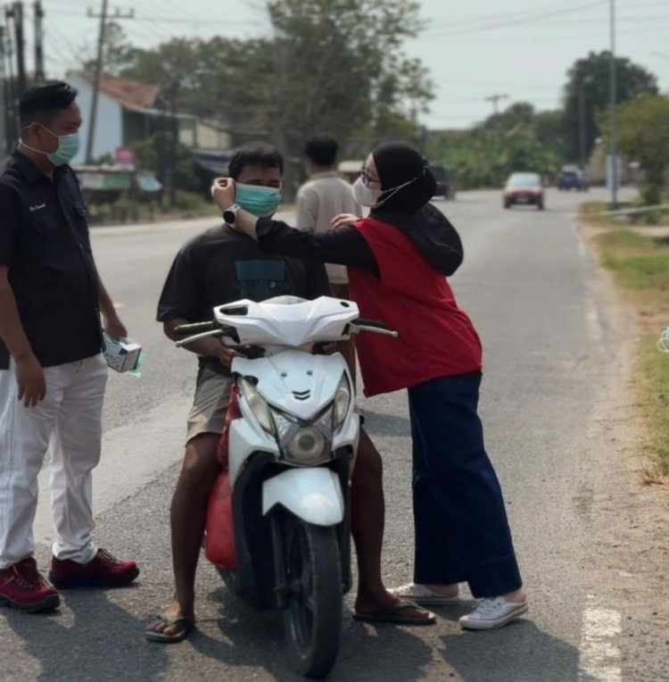 Abu Vulkanik Menyebar, PDI Perjuangan Lamsel Siagakan Mitigasi